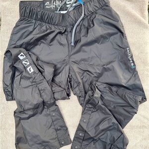Salt Life Black Windbreaker Pants